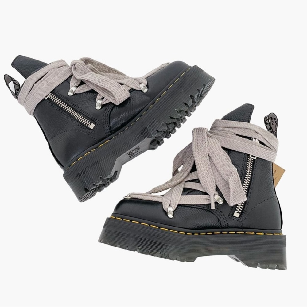 Doc Martens X Rick Owens Pentagram Boots Size 39 - Picture 9 of 11